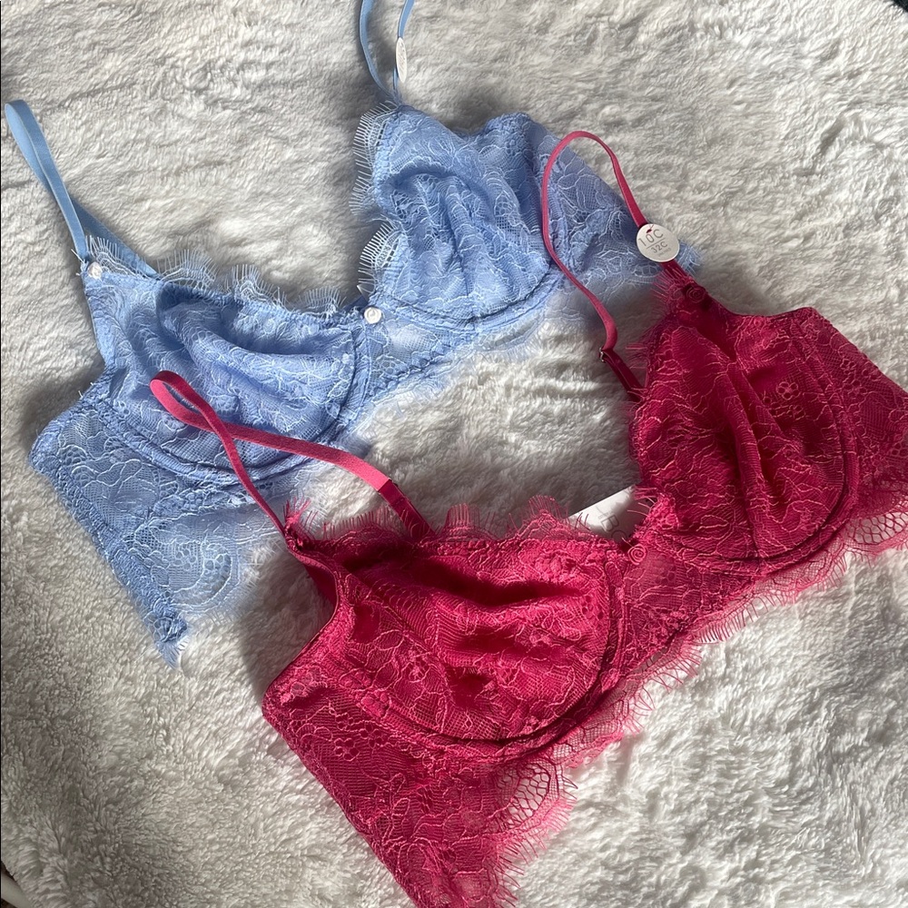 BUNDLE- Cotton On Lace Underwire Bralettes